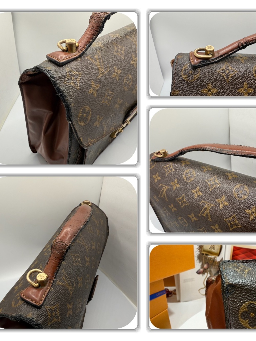 LOUIS VUITTON MONCEAU MONOGRAM BAG! - Picture 16 of 17